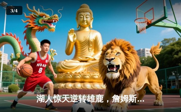 湖人惊天逆转雄鹿，詹姆斯30+三双锁定季后赛关键战 - 3