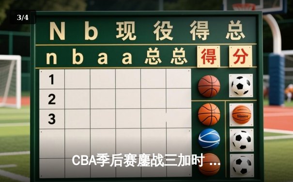 CBA季后赛鏖战三加时 辽宁本钢逆转广东东莞大益挺进总决赛 - 3